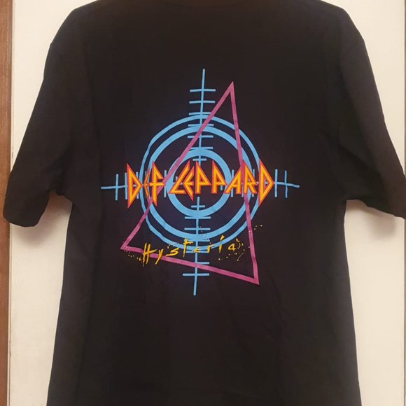 Def Leppard Single Stitch Hysteria tshirt - Picture 2 of 2